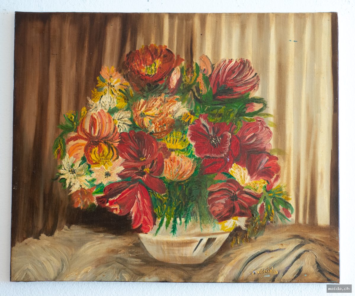 1179 — Huile sur toile, 54×65 cm · 2025